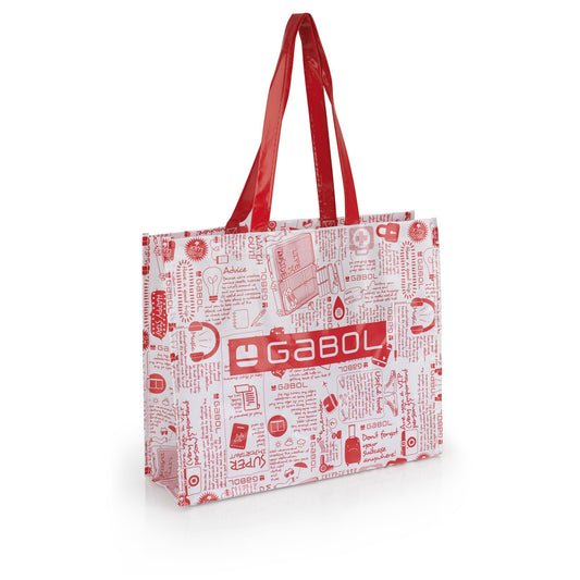 BOLSA ESTAMPADA ROJA  Accesorios Viaje
