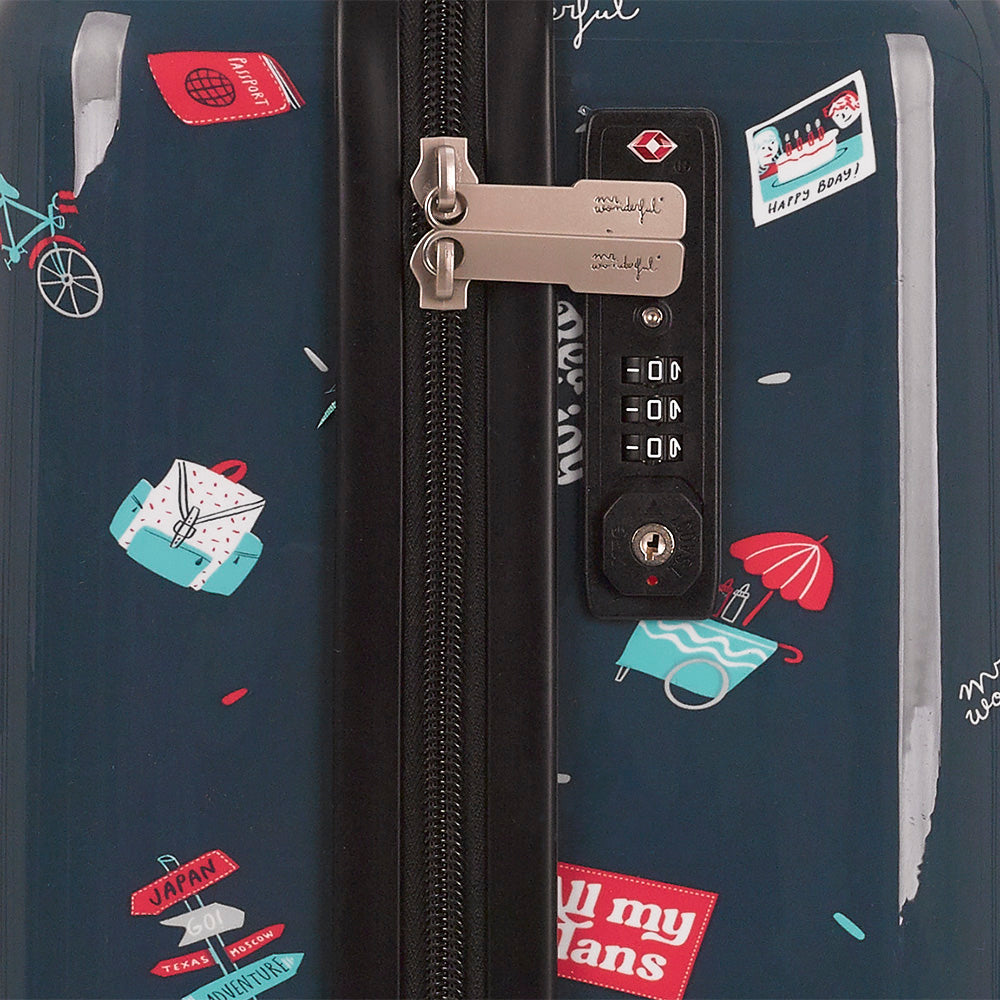 Maleta (Cabina y Neceser ) R PLANS MR WONDERFUL